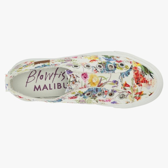 Blowfish Malibu Flower Print Canvas Sneaker - Picture 3 of 11
